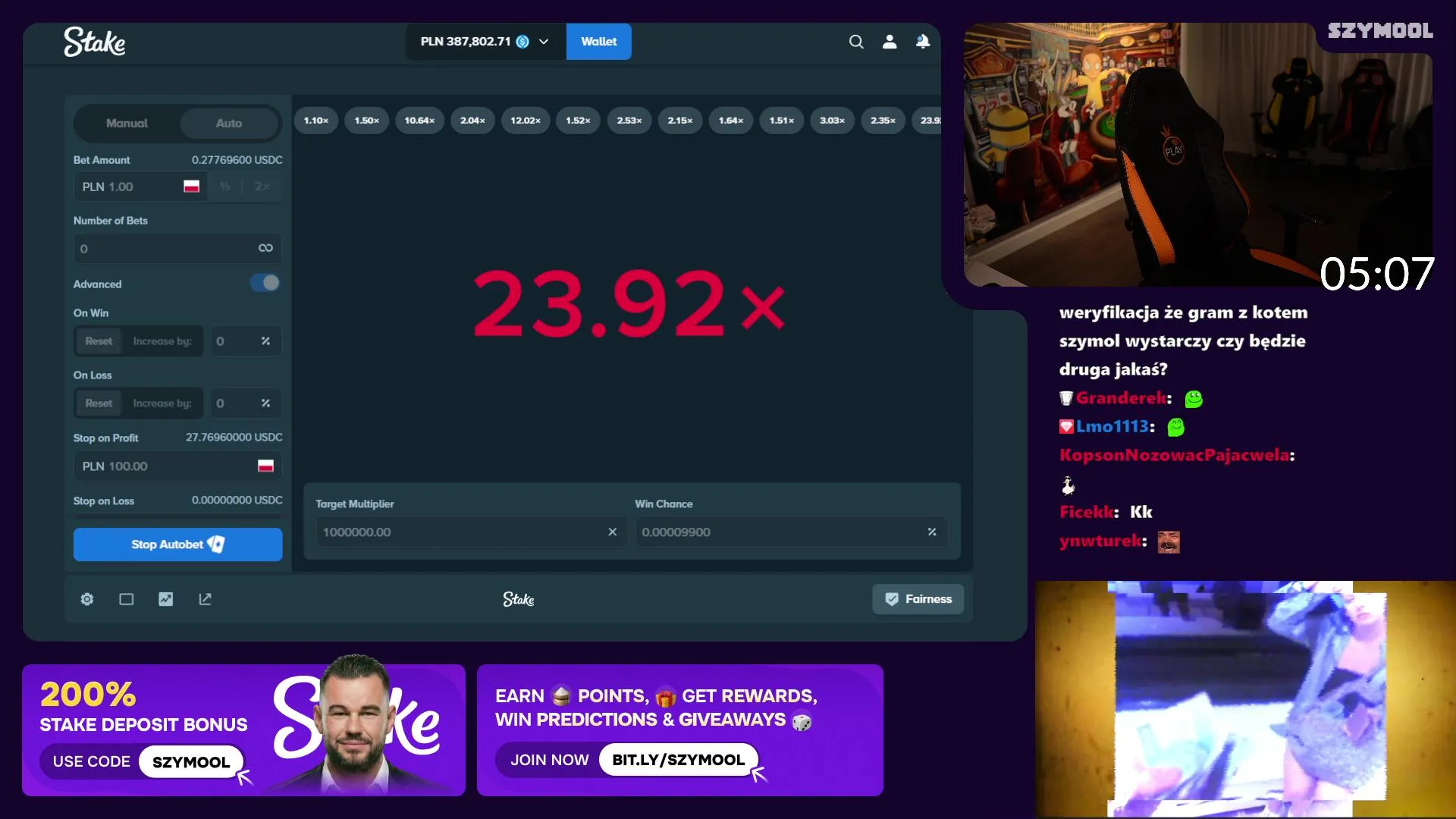 Banner principal futurista de casino online con luces moradas y turquesa