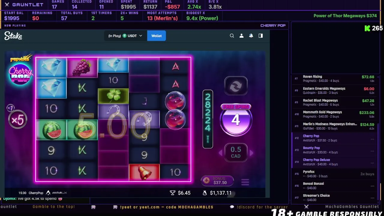 Tarjeta de slot con diseño elegante y destellos turquesa
